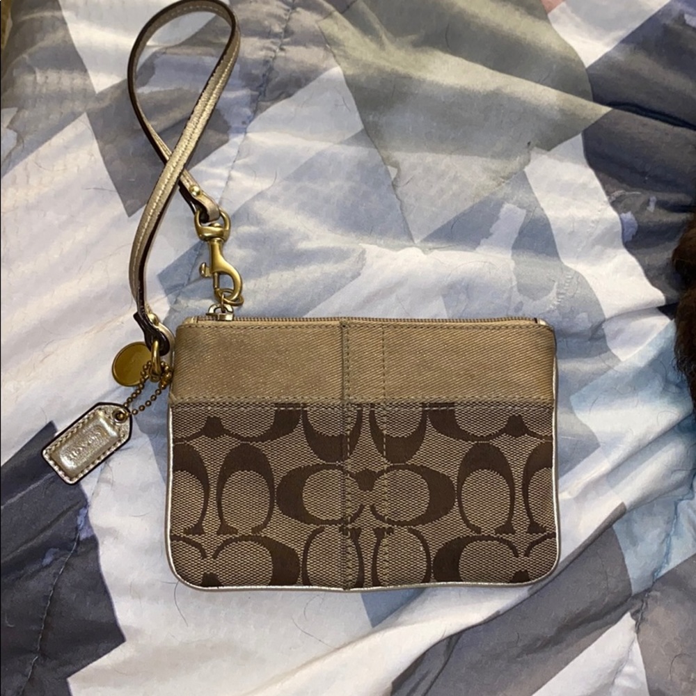 Coach wristlet